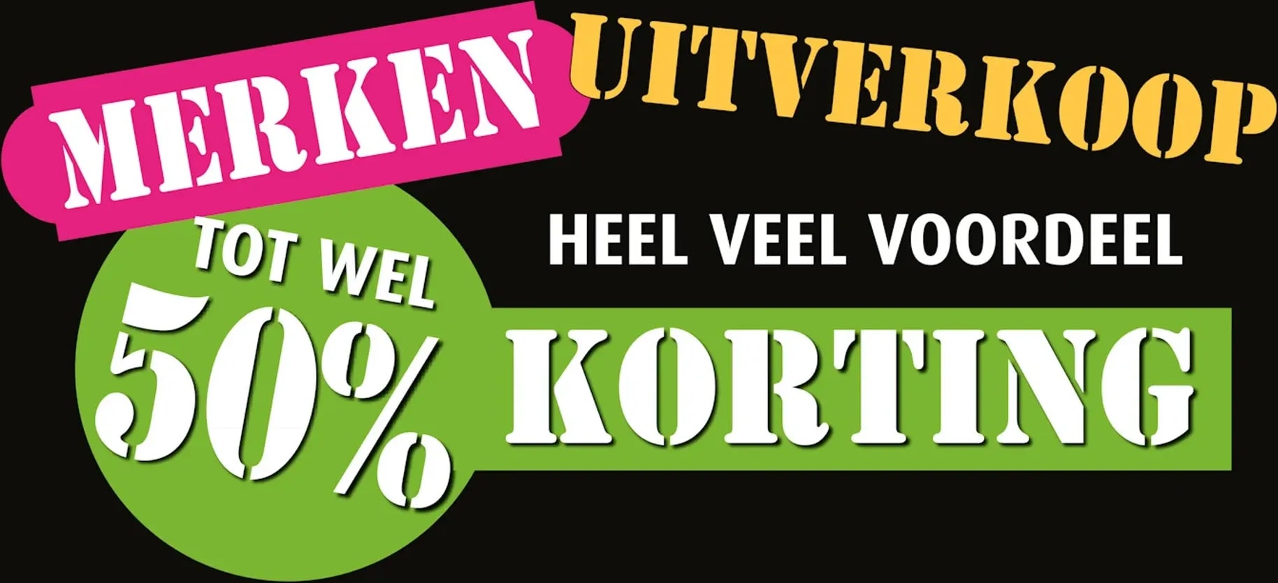 Merkenuitverkoop bij Vaessen Mode & Trends: tot wel 50% korting